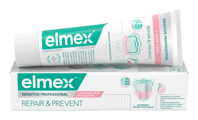 ELMEX SENSITIVE PROFESSIONAL REPAIR & PREVENT 1×75 ml, zubná pasta