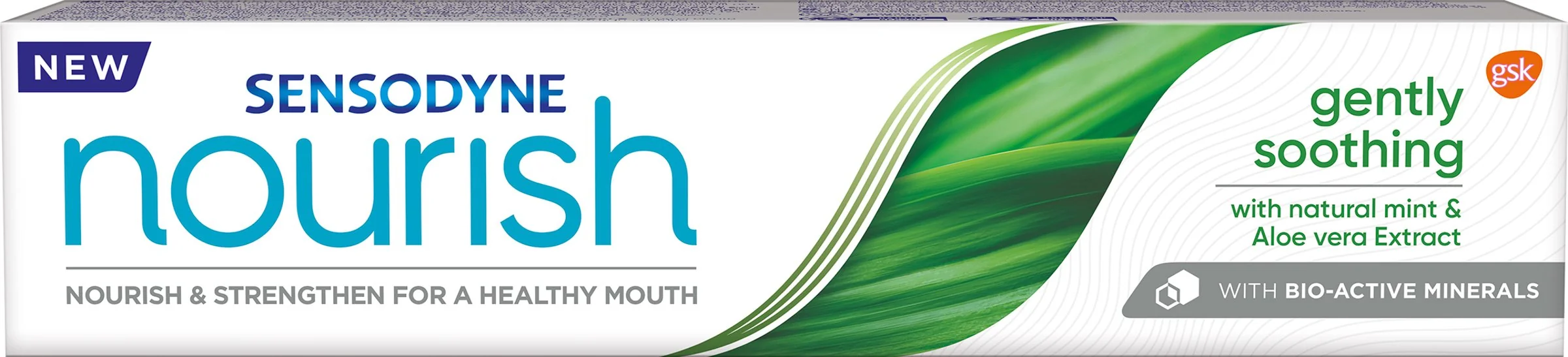 Sensodyne ZP Nourish Gently Soothing 1×75 ml, zubná pasta