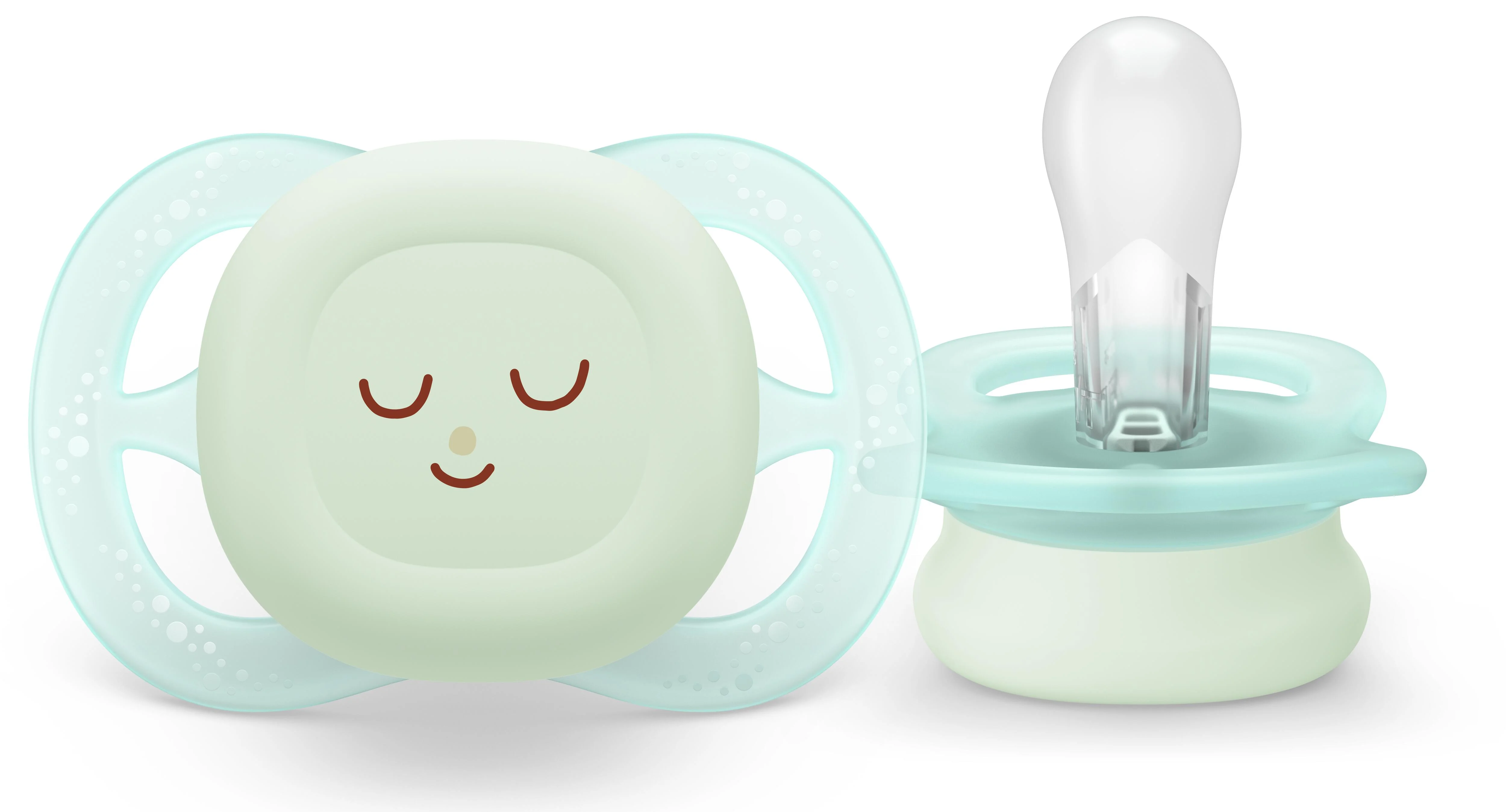 Philips AVENT - Cumlík Ultrastart s obrázkom SCF075/18, nočný 0-2 m, chlapec 2 ks