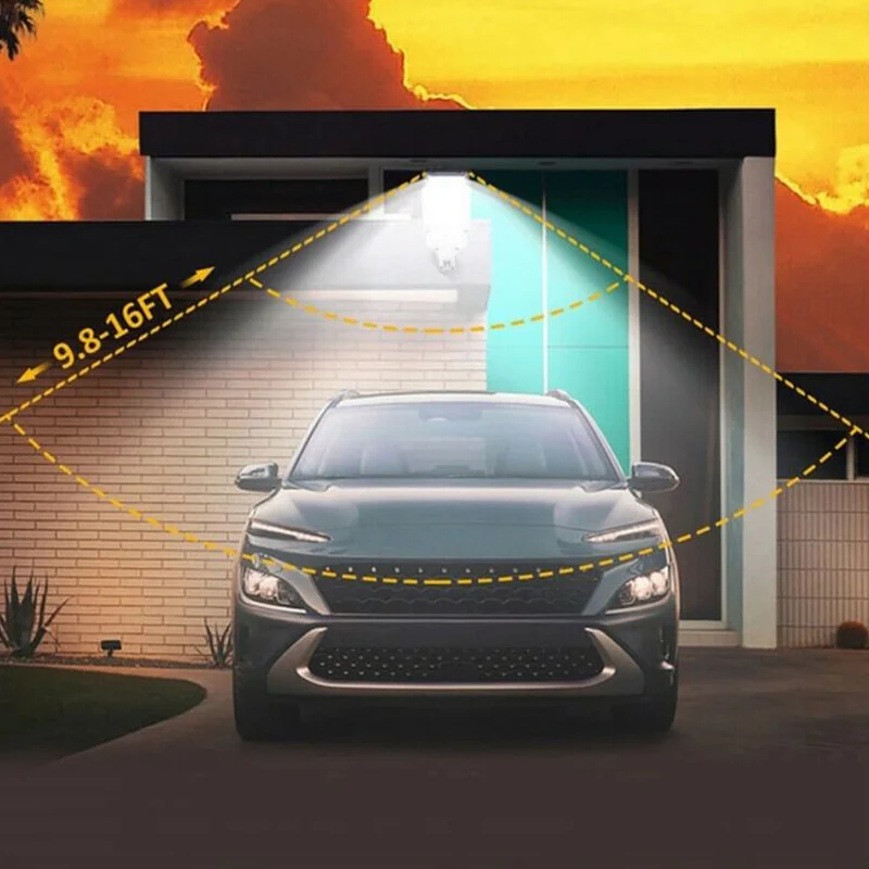 MG LU17 solárna lampa 120 LED 3000 mAh, čierna