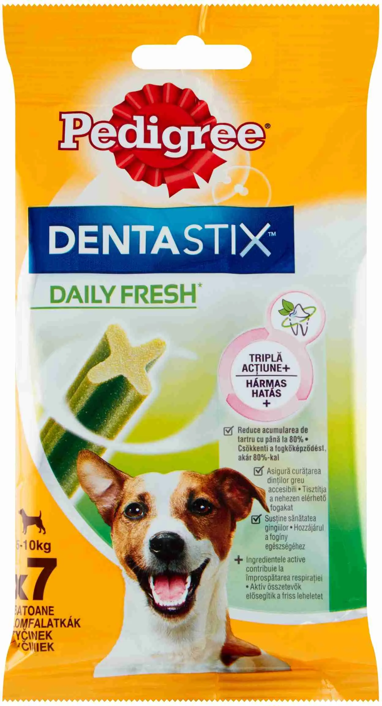 PEDIGREE pochúťka DentaStix Fresh Small 7pack 1×7 ks, pochúťka pre psy