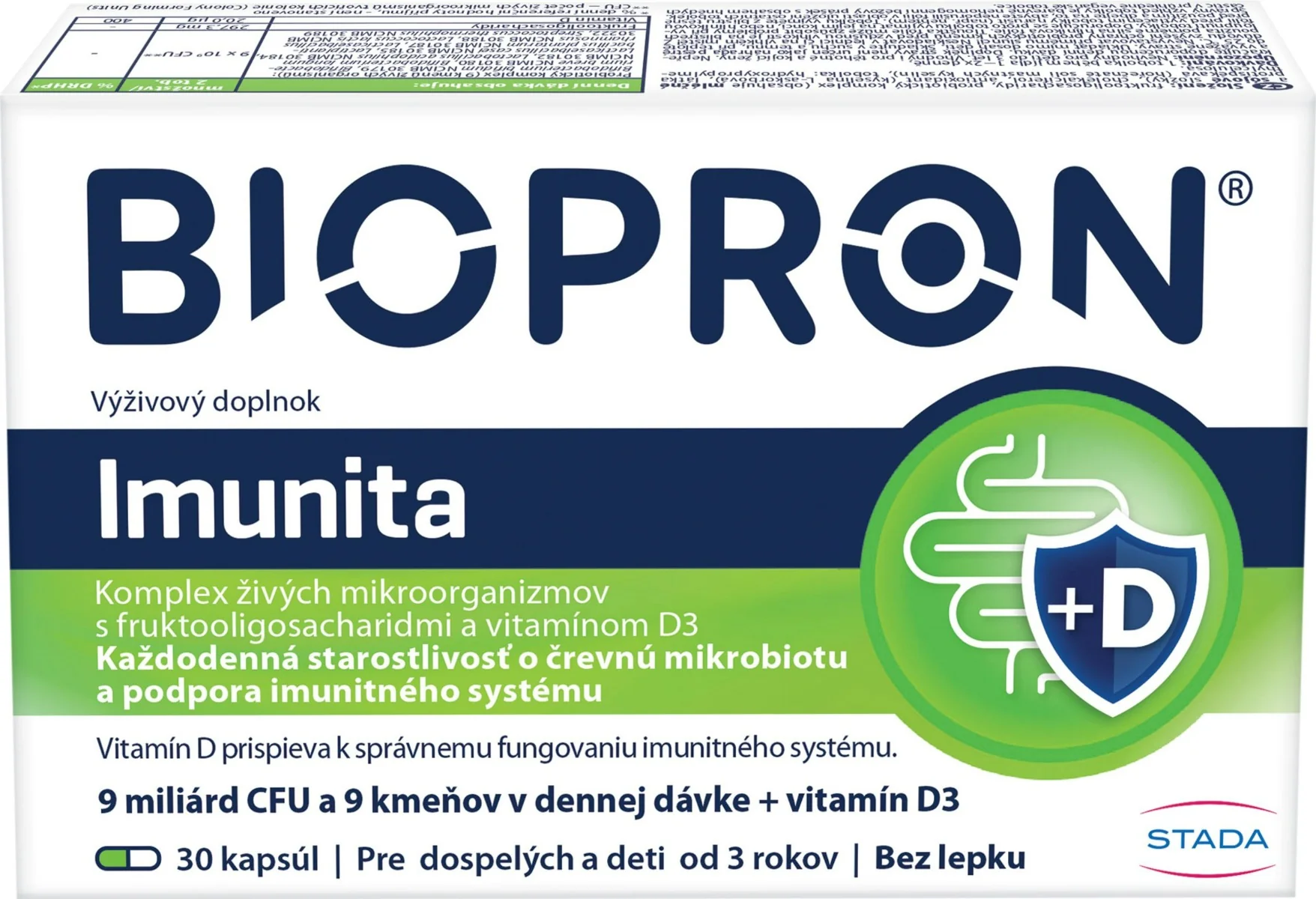 BIOPRON 9 Immunity 1×30 cps, výživový doplnok