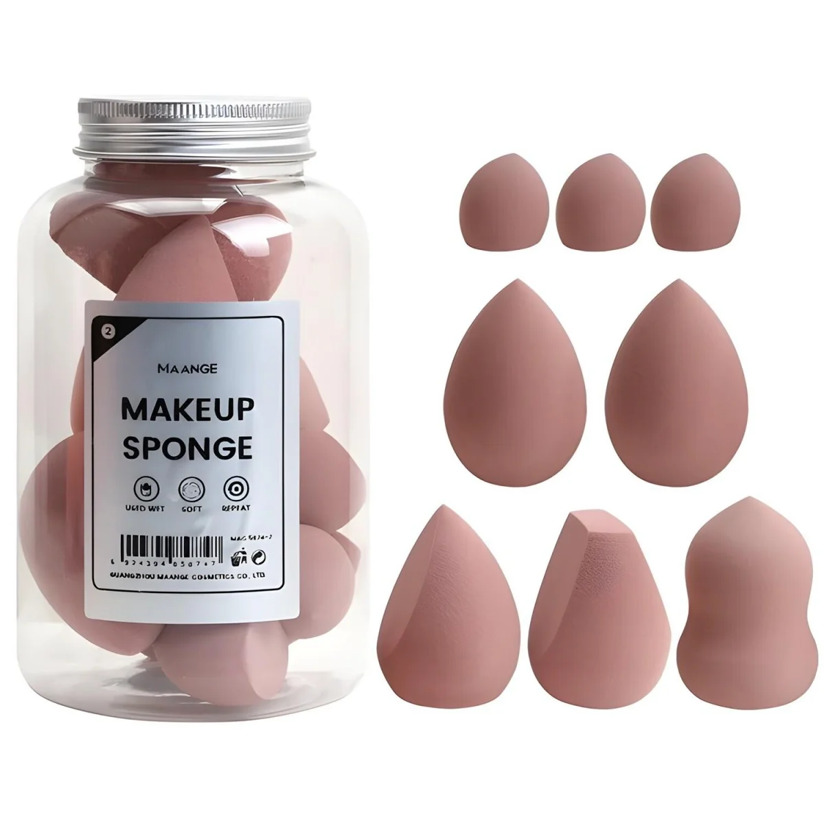 Hubky na make-up Maange