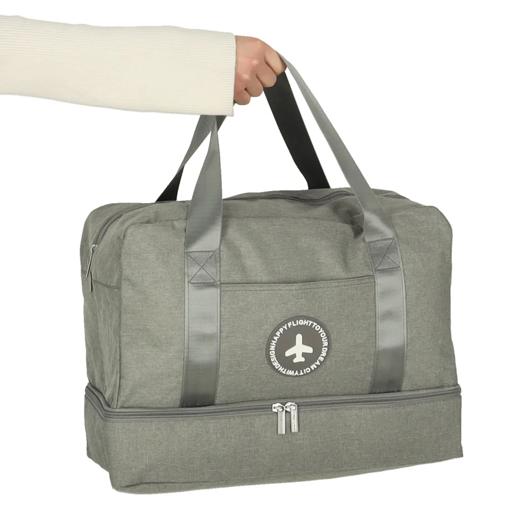 MG Travel Bag cestovná taška, sivá