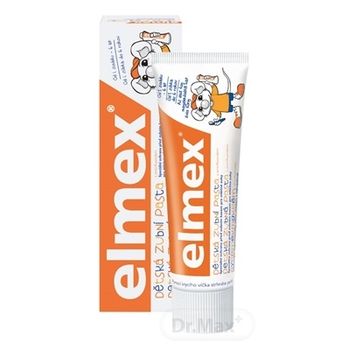 ELMEX DETSKÁ ZUBNÁ PASTA 1×50 ml, posilňuje zubnú sklovinu a odolnosť