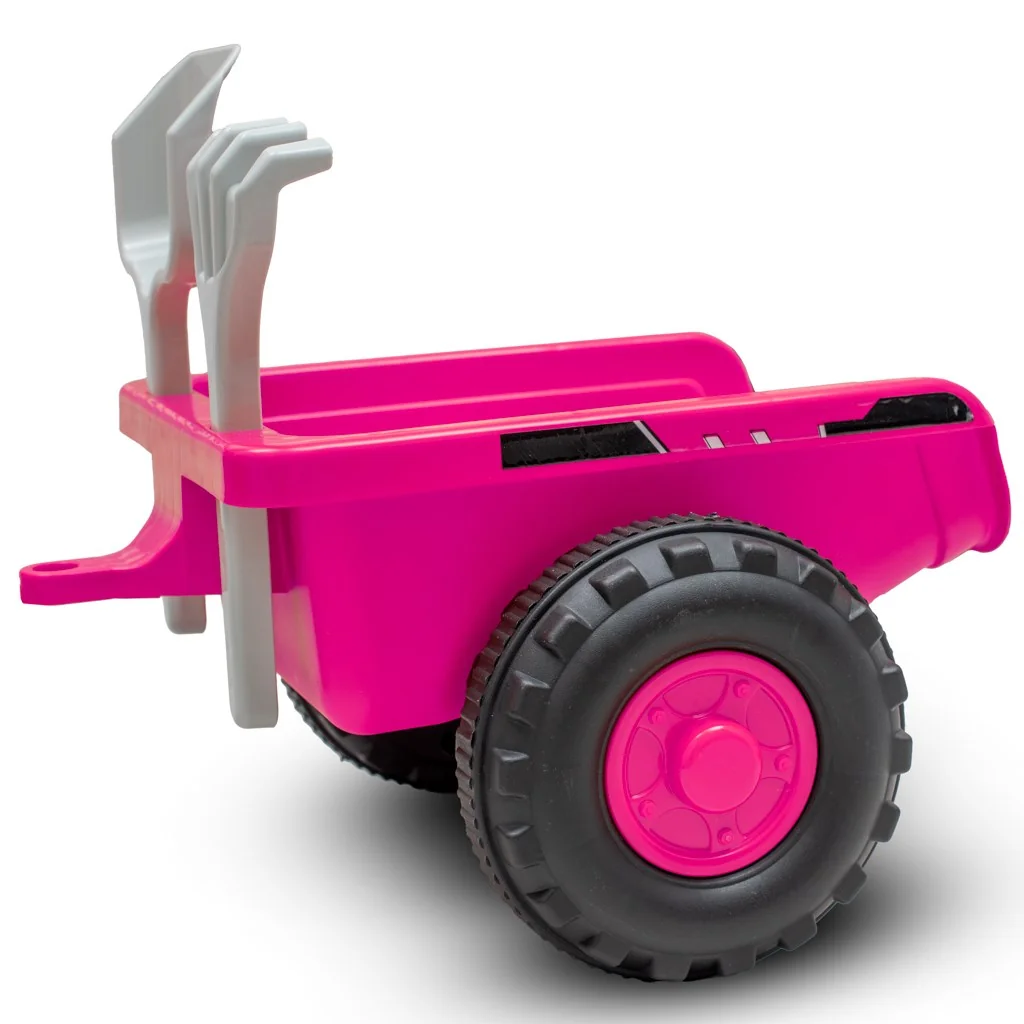 Dětské odrážedlo traktor s vlečkou a náradim Baby Mix Benny