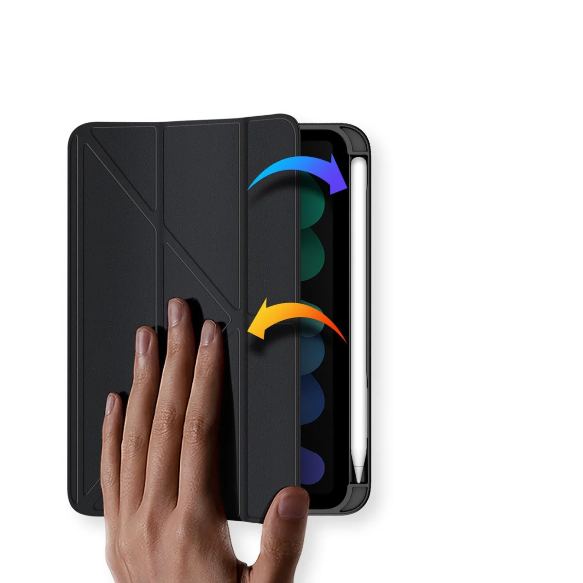 Dux Ducis Magi puzdro na iPad mini 2021, čierne