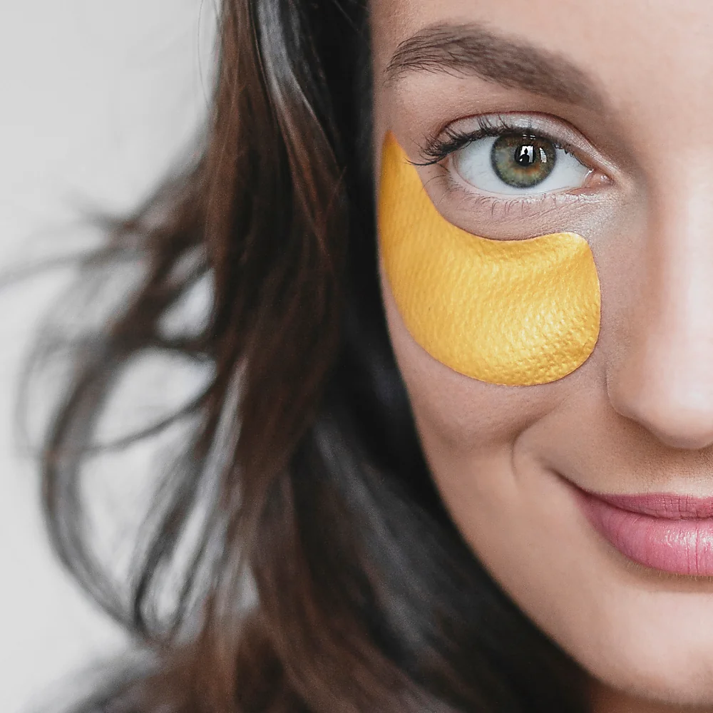 Natuint cosmetics - Spevňujúca maska pod oči Firming gold eye patches