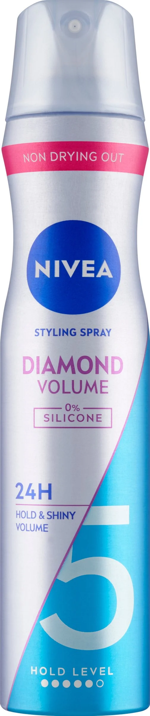 Nivea Lak na vlasy Diamond Volume Care 1×250 ml, extra silná fixácia