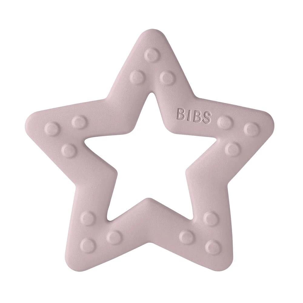 BIBS Baby Bitie hryzátko - Star Pink Plum Star - Pink Plum