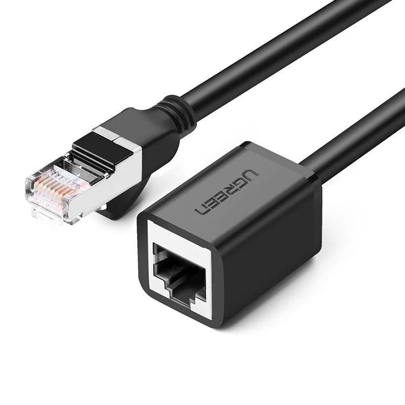 Ugreen NW112 Extension predlžovací kábel RJ45 Cat 6 FTP 3m, čierny