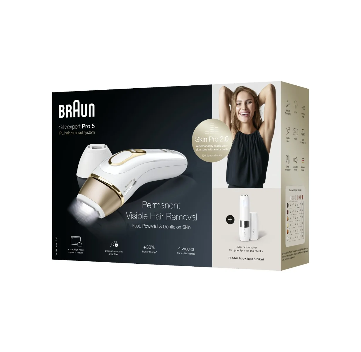 Braun Silk·expert Pro 5 PL5149 IPL 1×1 ks, epilítor