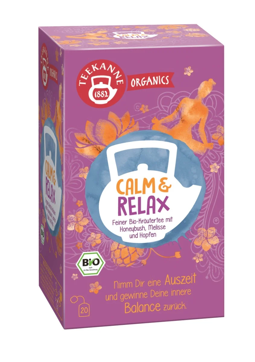 TEEKANNE BIO Calm & Relax 1×36 g, bylinný čaj