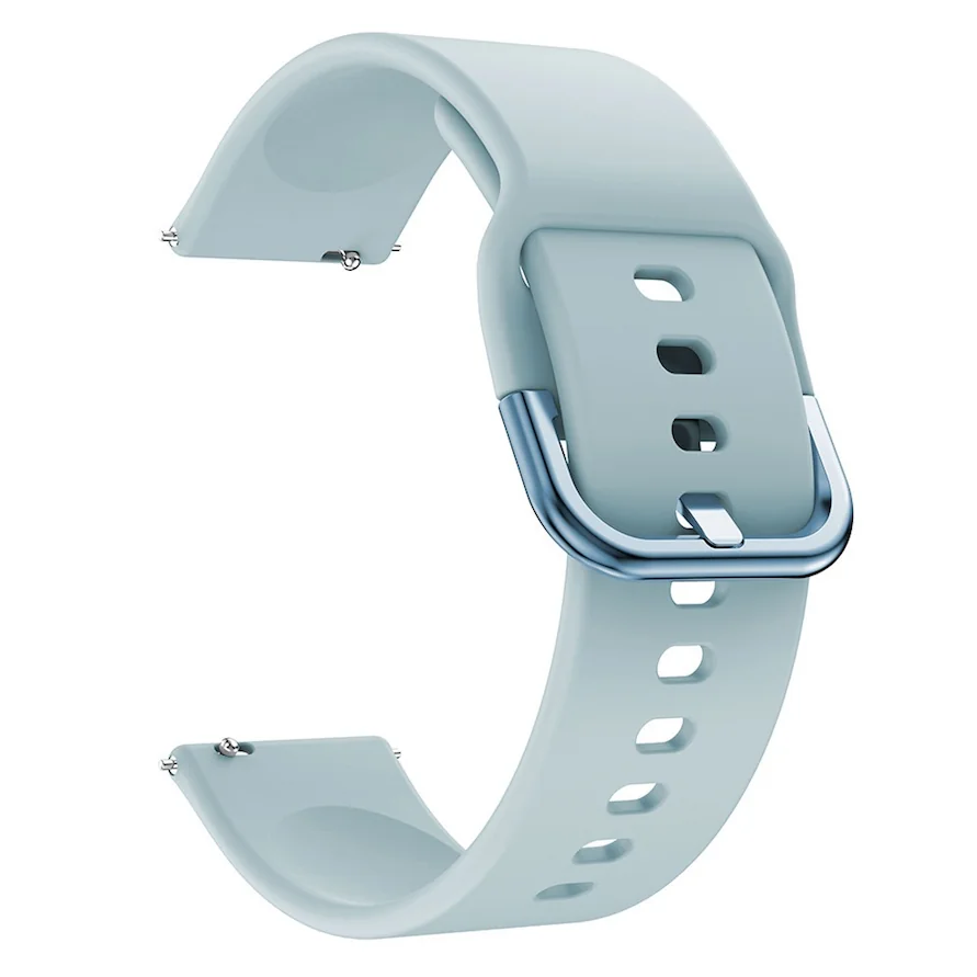 Bstrap Silicone remienok na Samsung Galaxy Watch Active 2 40/44mm light blue