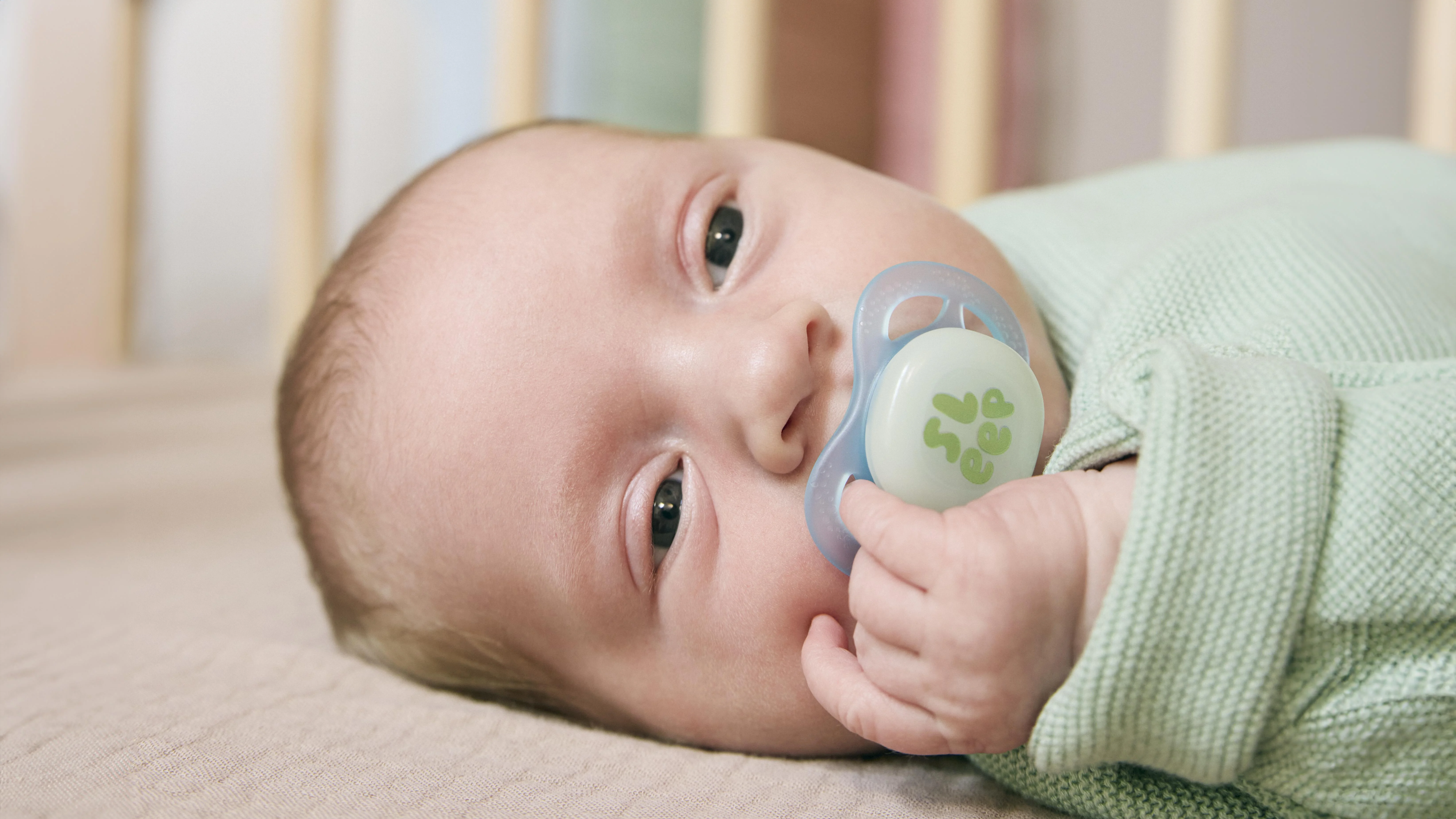 Philips AVENT - Cumlík Ultrastart s obrázkom SCF075/18, nočný 0-2 m, chlapec 2 ks