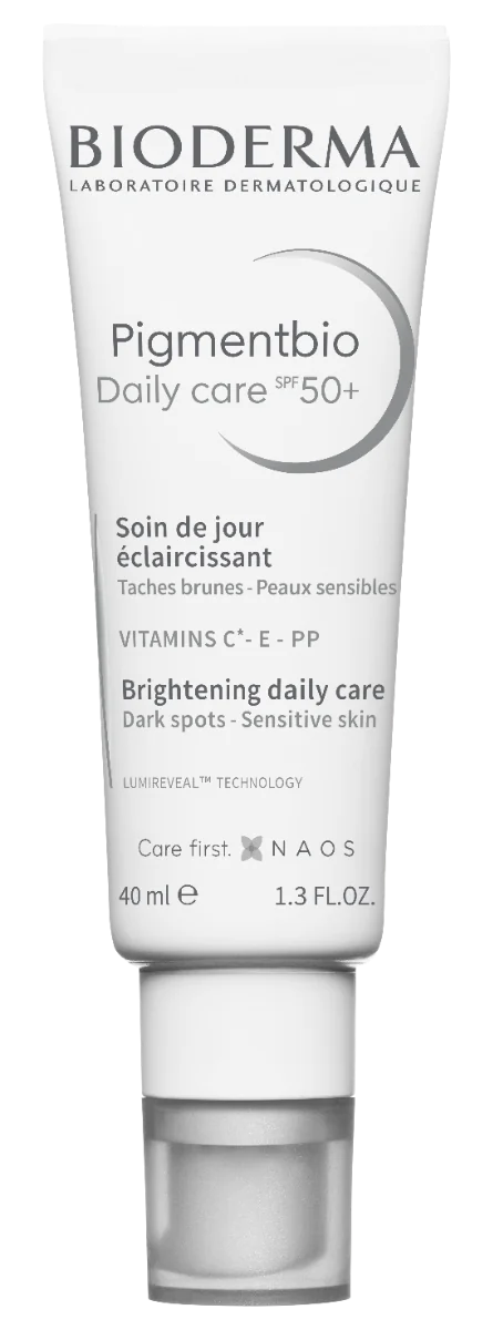 BIODERMA Pigmentbio Denný krém proti pigmentovým škvrnám SPF 50+ 1×40 ml, denný pleťový krém