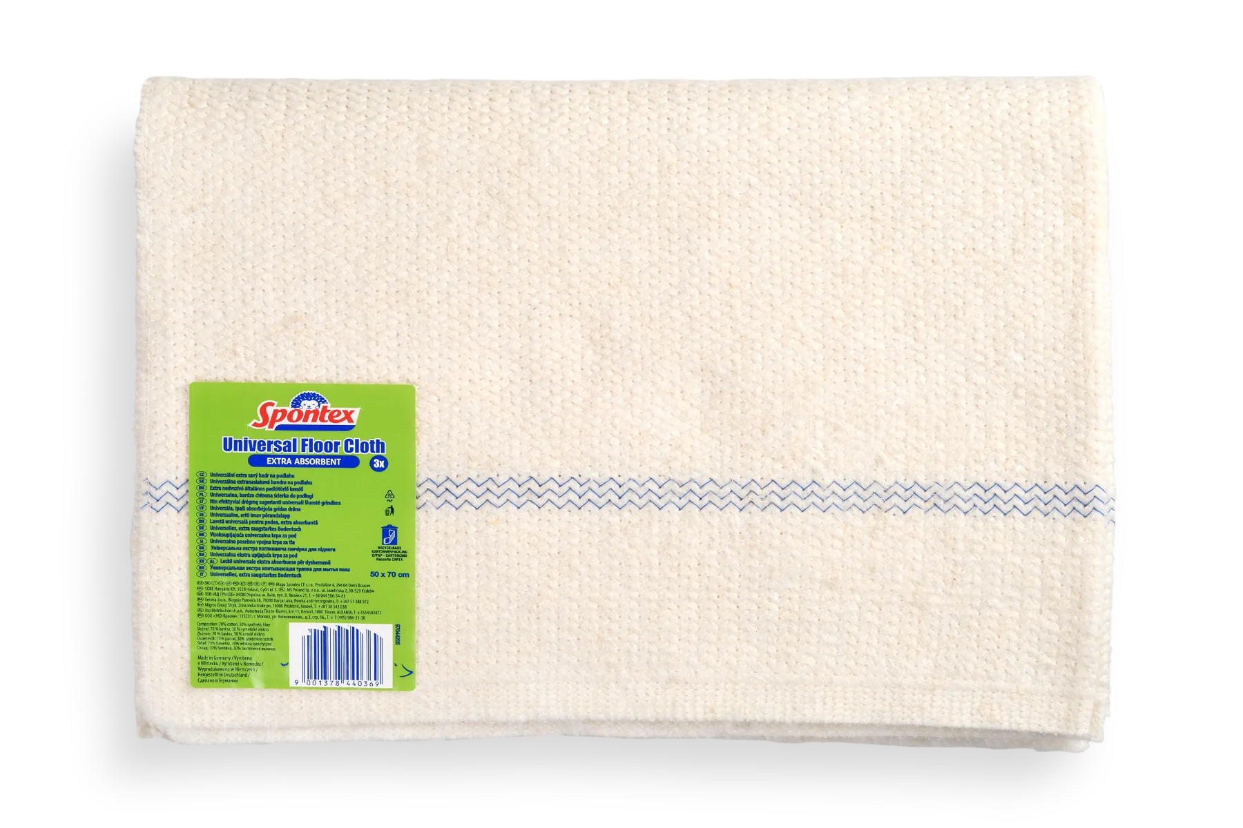 Spontex Handra na podlahu 1×3 ks, handry 50×70 cm
