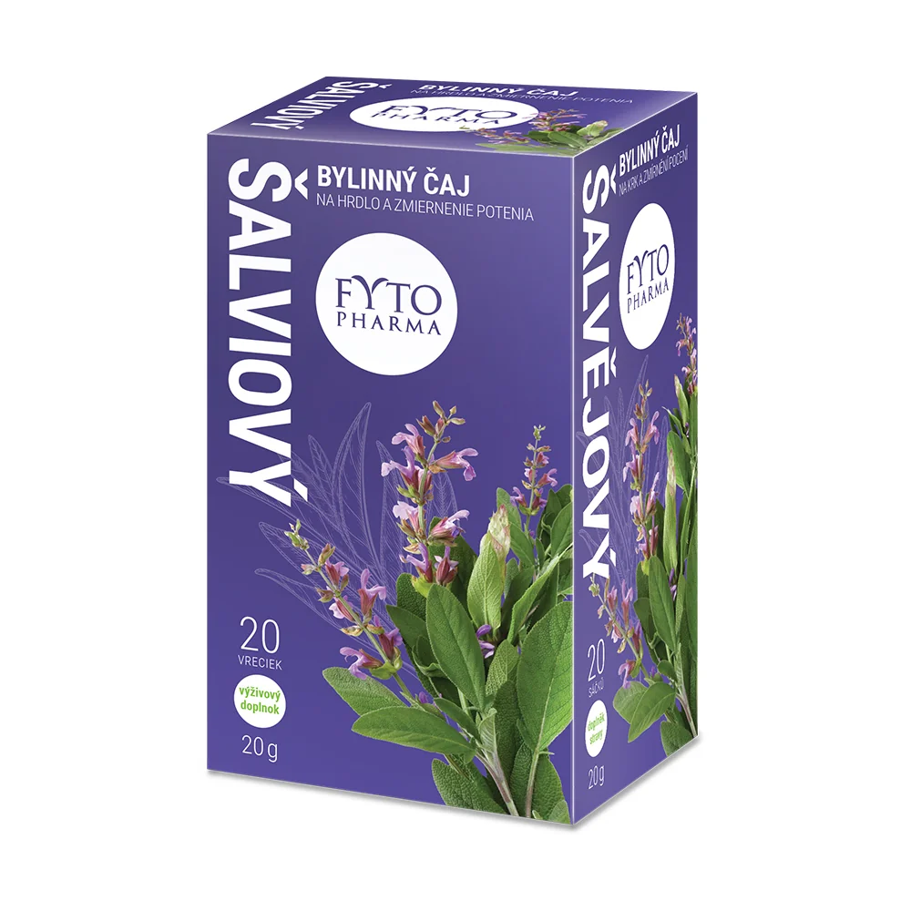 FYTO ŠALVIOVÝ ČAJ 20×1 g, čaj