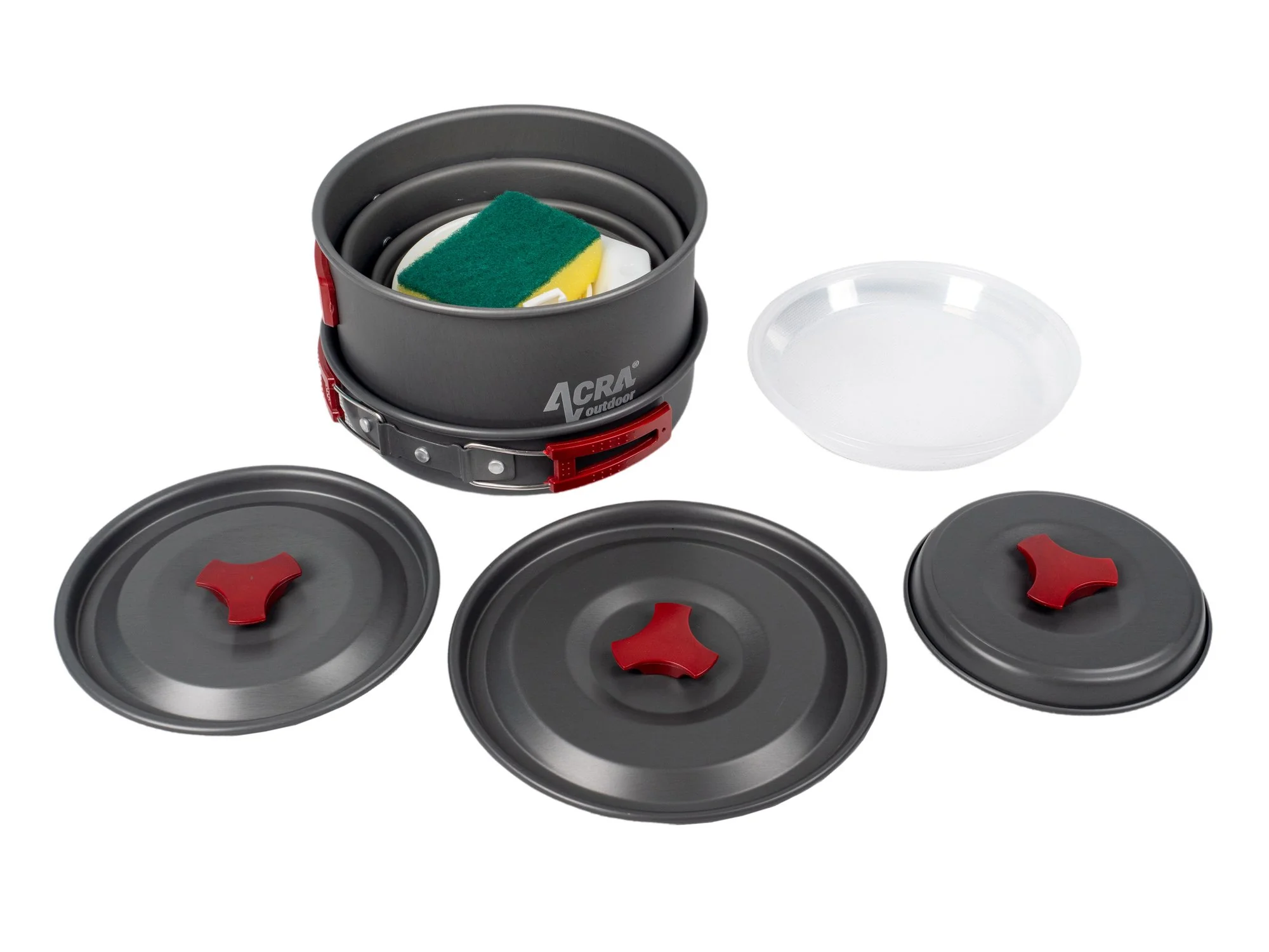 Sada riadu Acra C22 camping set alluminium pre 3-4 osoby 05-C22