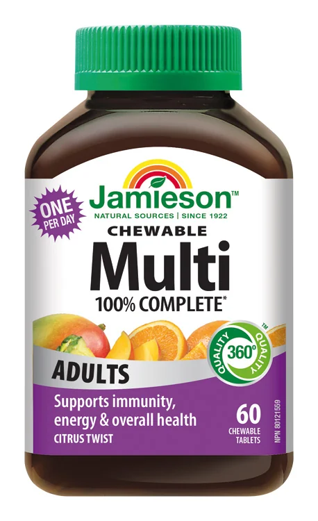 Jamieson - Multi Adults Chewable 60 tbl