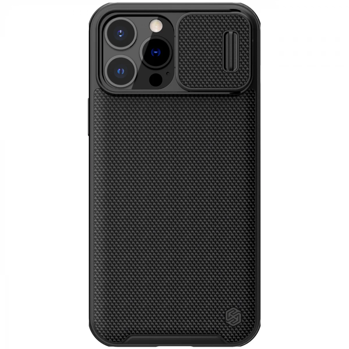Nillkin Texture silikónový kryt na iPhone 13 Pro Max, čierny