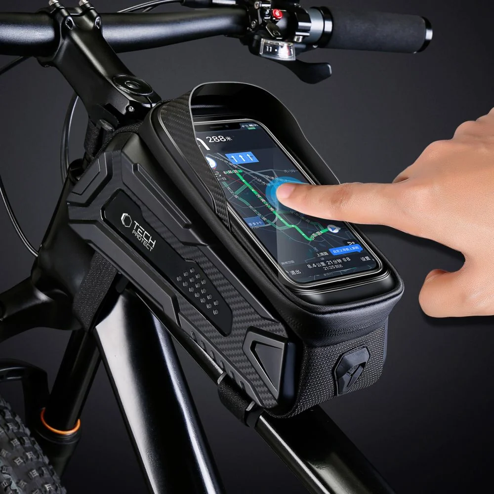 Tech-Protect V2 cyklistická taška 1.2L, čierna