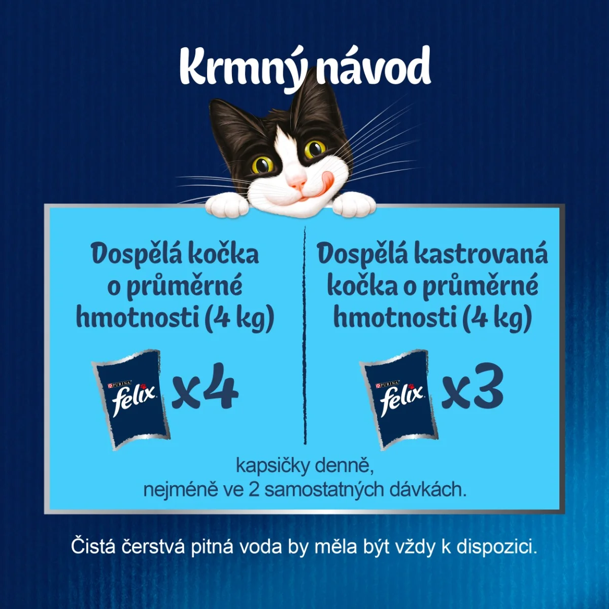 Felix Fantastic DUO kapsičky pre mačky treska a losos, losos a sardinky, sleď a pstruh, pstruh a makrela 4x85 g 4×85 g, kapsičky pre mačky