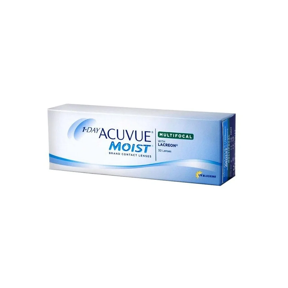 Denné 1 Day Acuvue Multifokálne s technológiou Lacreon (30 šošoviek) Dioptrie: 0.25, Zakrivenie: 8.4, Adícia: 2.5