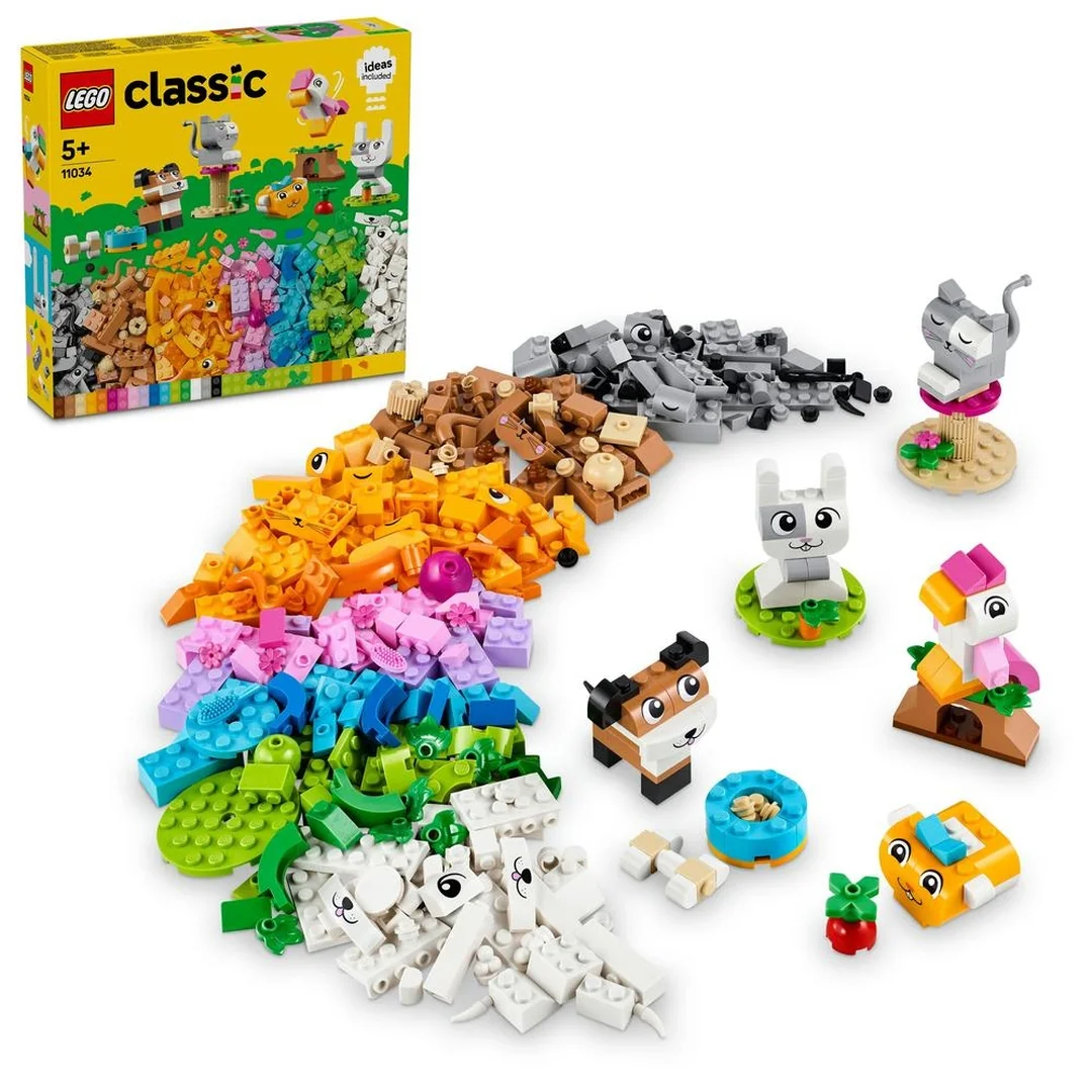 LEGO® Classic 11034 Tvorivé domáce zvieratká