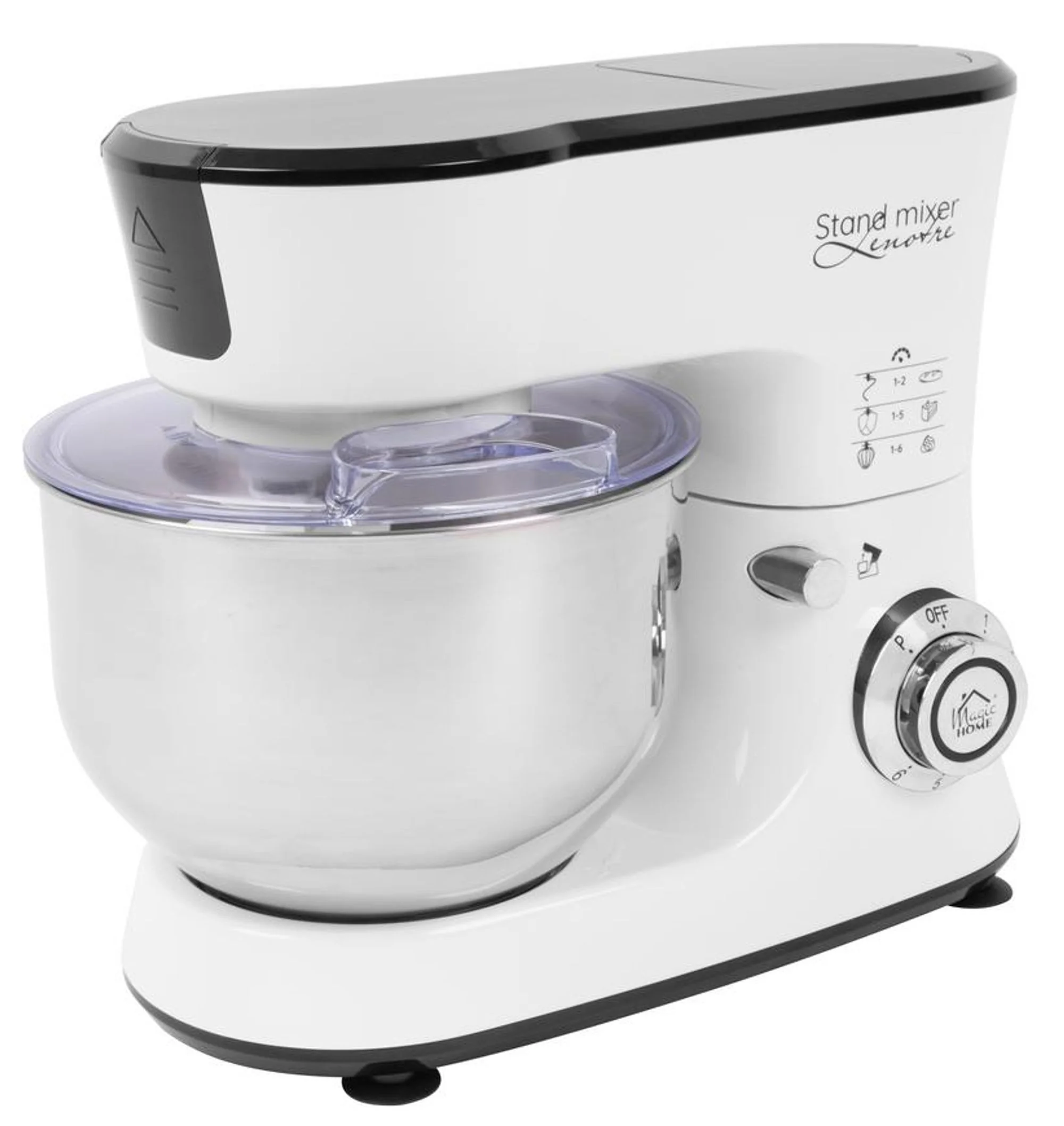 MagicHome kuchynský robot Lenotre, 1 ks 1000 W, 230 V, 3v1, bielo-čierny