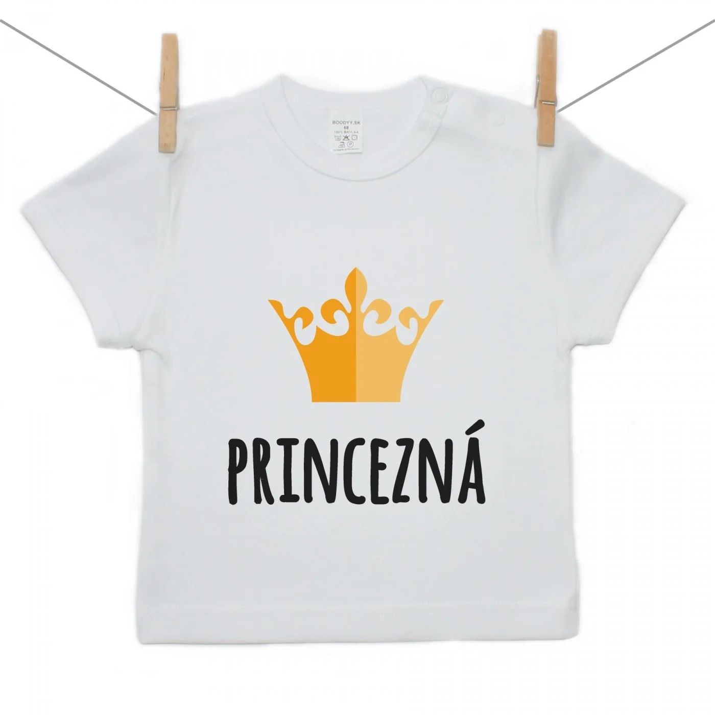 Boodyy Tričko s krátkym rukávom Princezná Veľkosť: 110