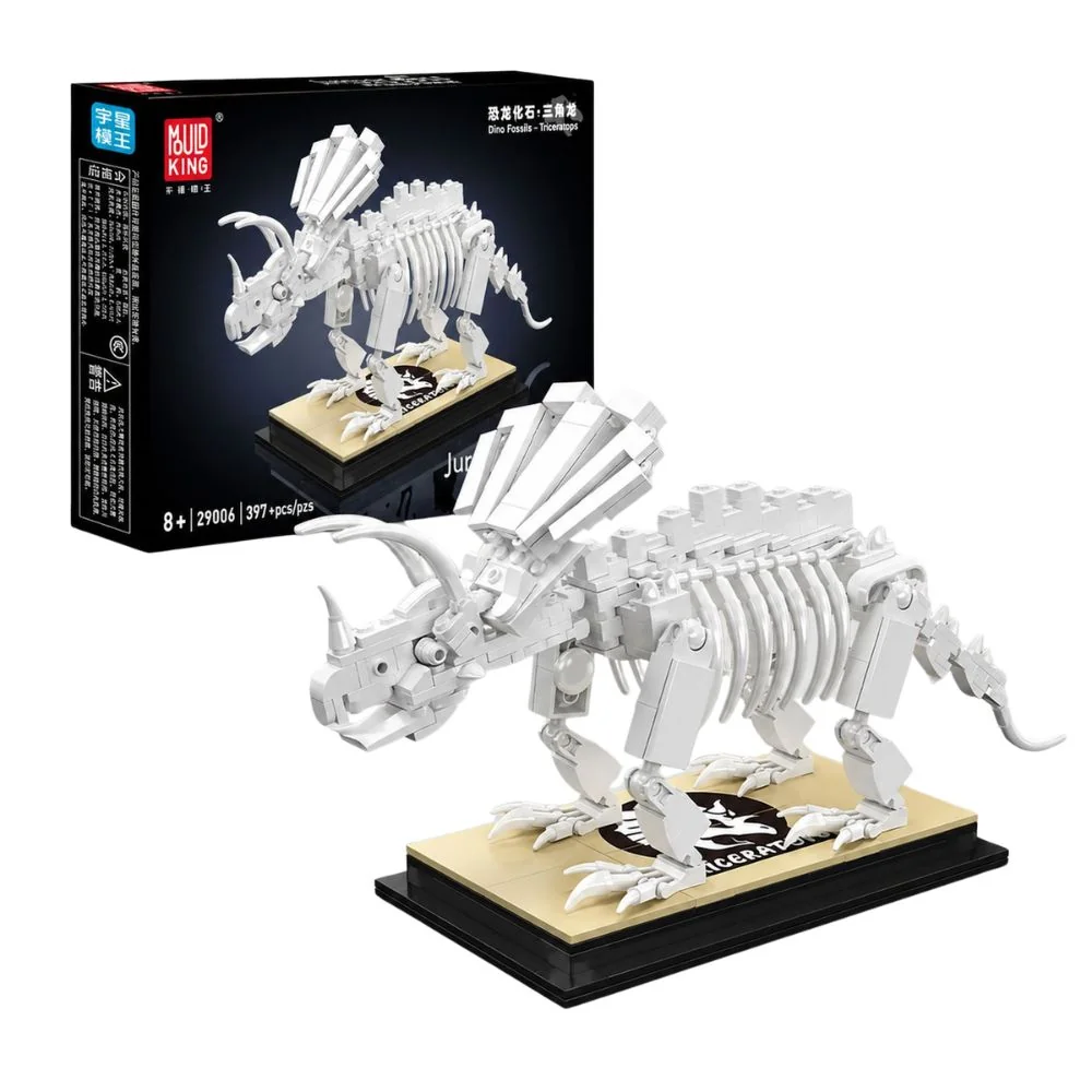 Mould King stavebnica dinosaura Triceratops