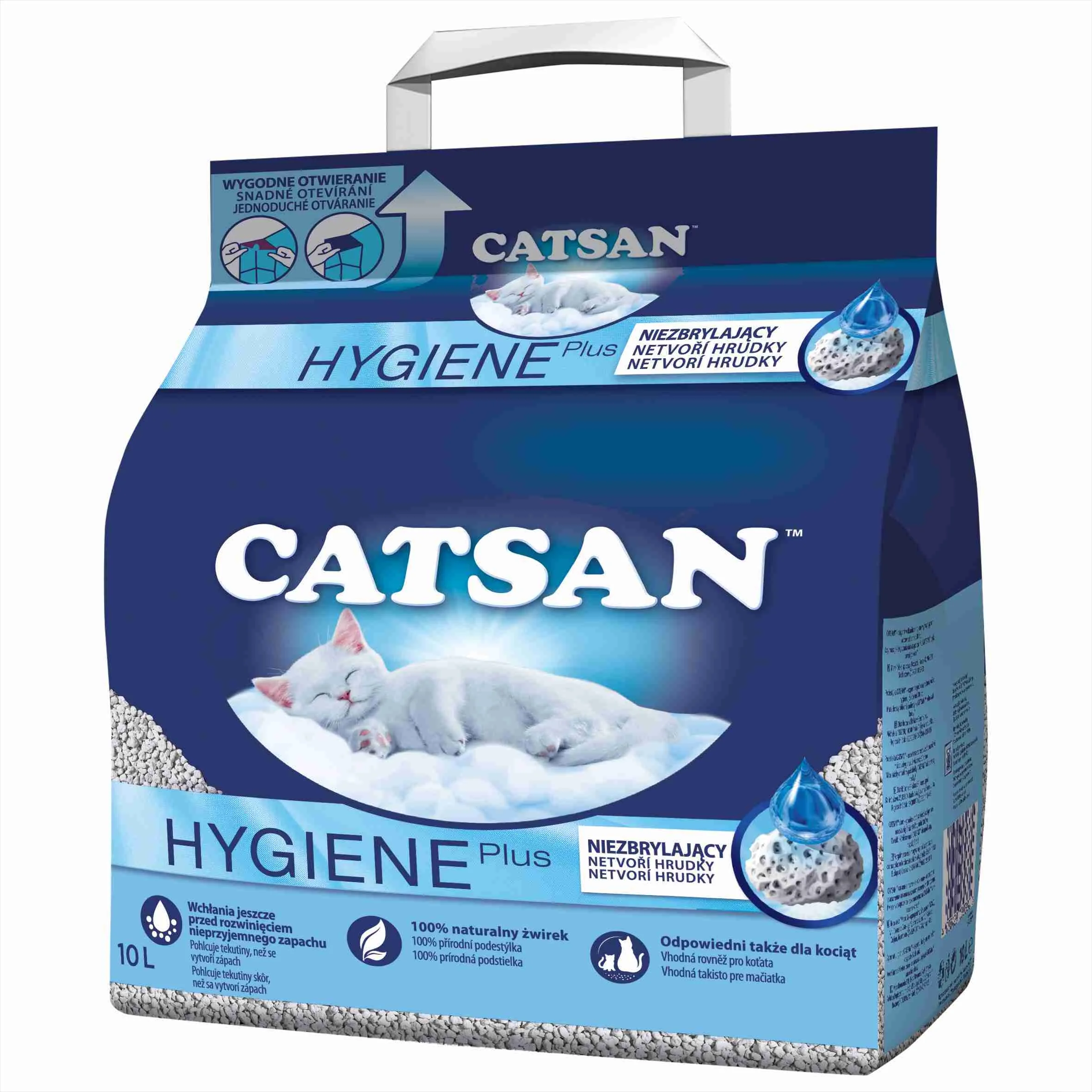 CATSAN stelivo pre mačKy 1×10l, stelivo