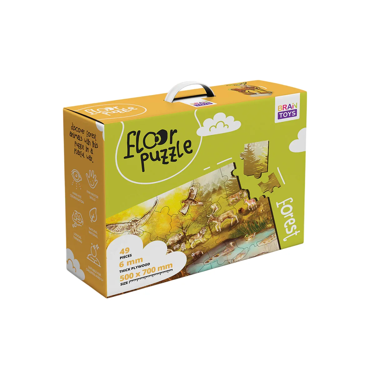Podlahové puzzle - Les