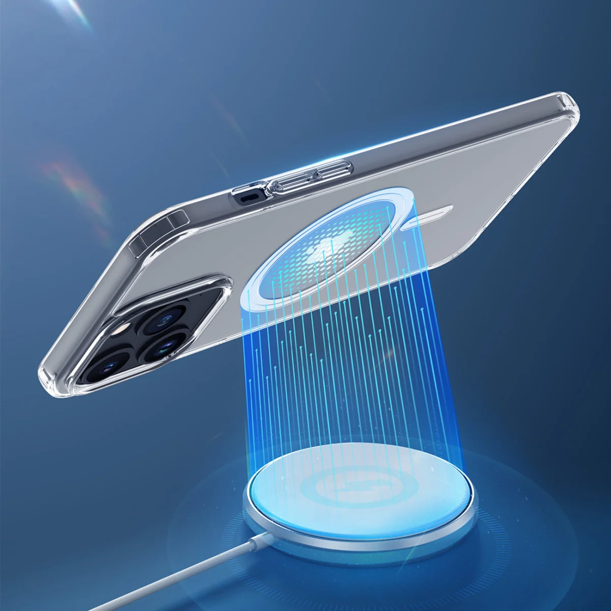 Dux Ducis Clin MagSafe kryt na iPhone 15 Pro Max, priesvitný