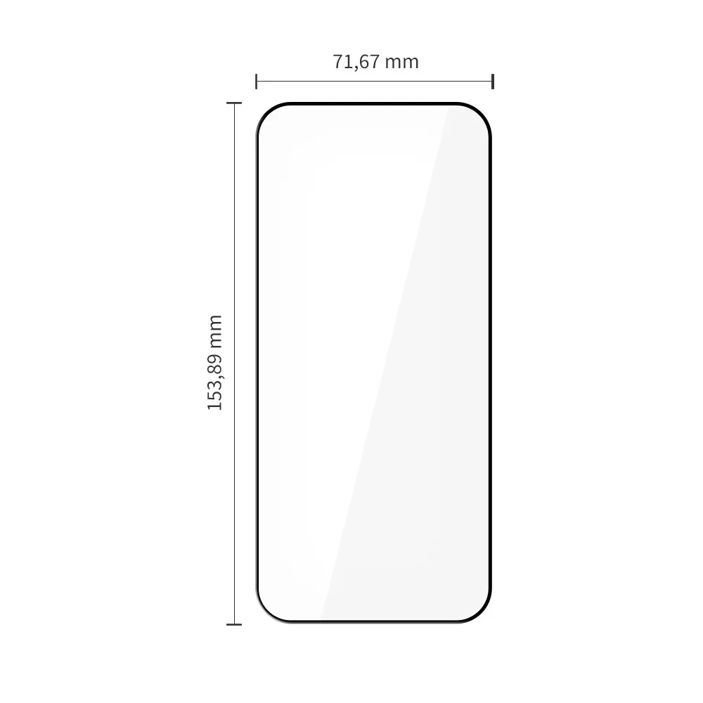 Tech-Protect Glass Fit 2x ochranné sklo na Xiaomi Poco F8 Pro, čierne