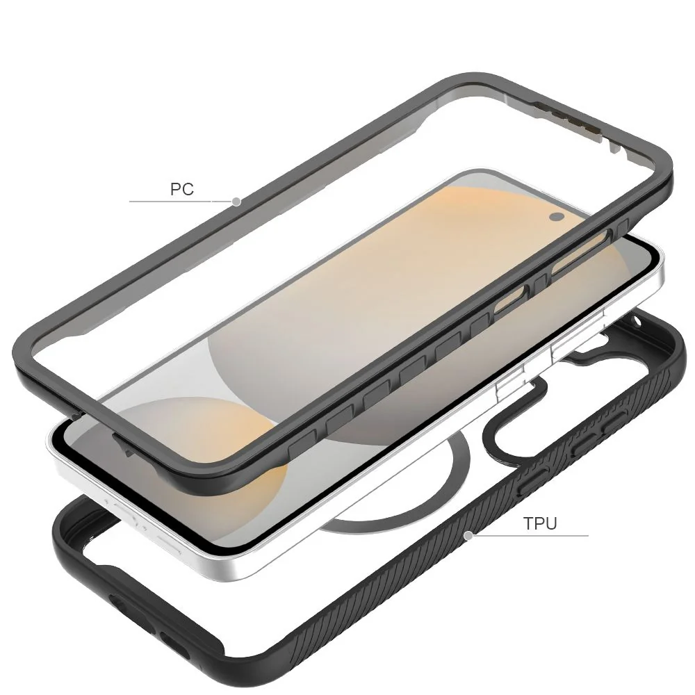 Tech-Protect Defense 360 MagSafe kryt na Samsung Galaxy S24 FE, čierny