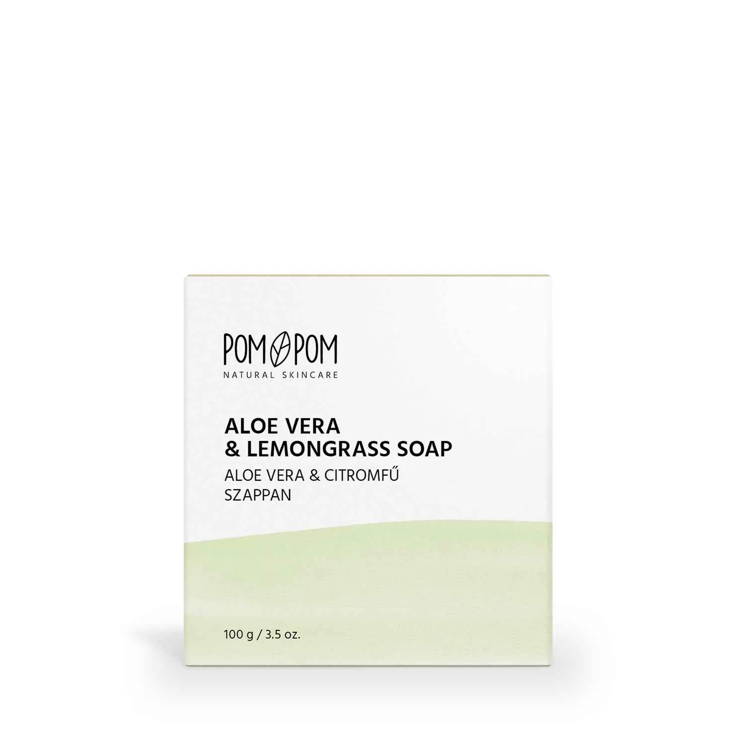 POMPOM Aloe Vera  & Lemongrass Soap MYDLO 1×100 g, mydlo