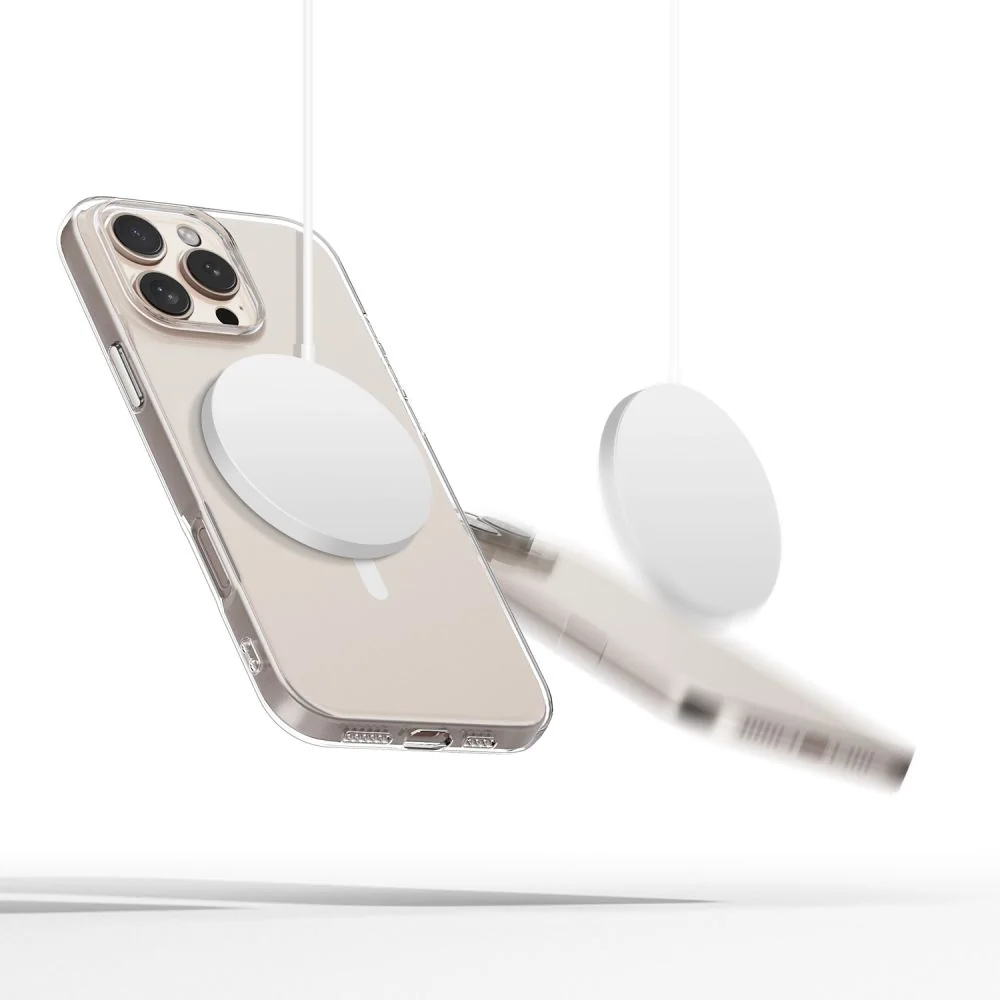 Tech-Protect FlexAir MagSafe kryt na iPhone 16 Pro, priesvitný