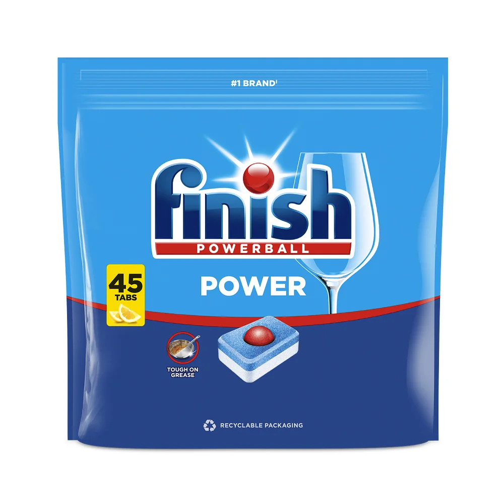 Finish Power tablety do umývačky riadu - Lemon 45 ks