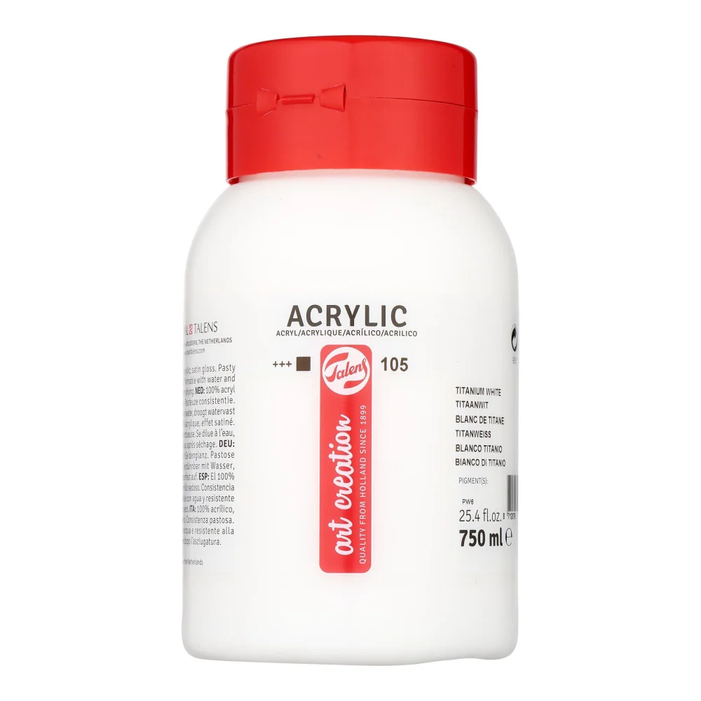 Akrylová farba Titanium White