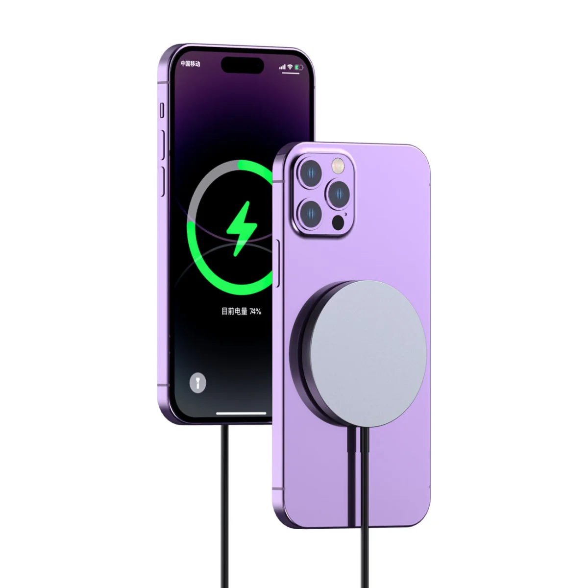 Dudao A12XS MagSafe nabíjačka 15W, čierna