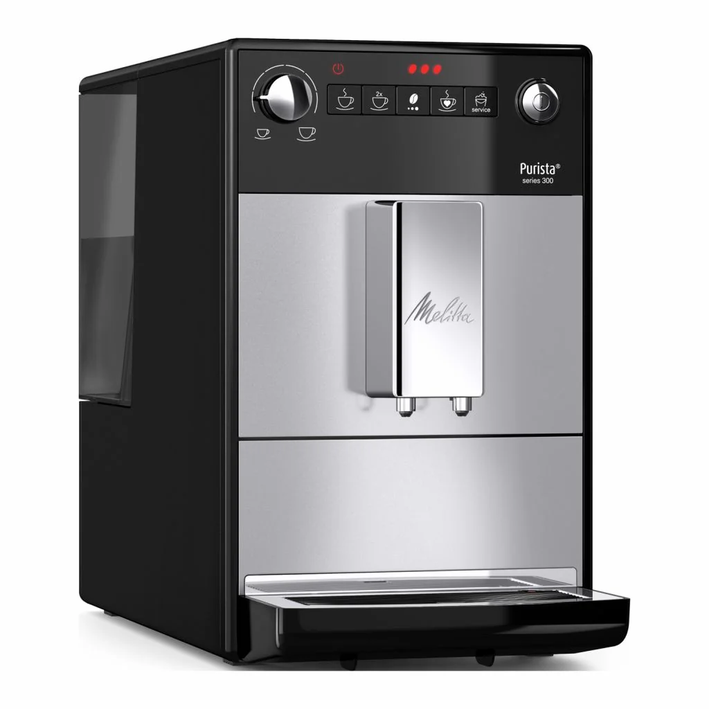 Melitta Purista Strieborná 1×1 ks kávovar