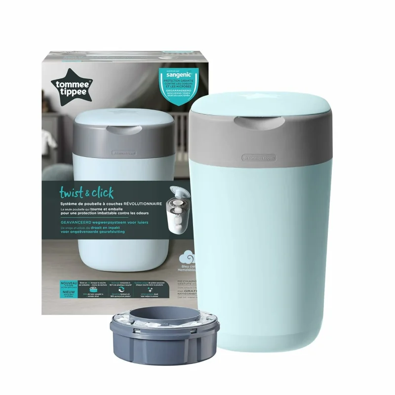 Tommee Tippee Twist & Click Kôš na plienky, modrý 