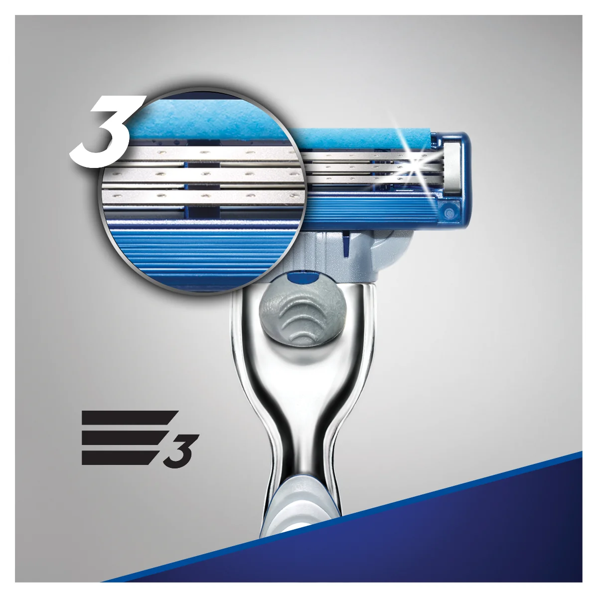 Gillette Mach3 Turbo 8 NH 1×1 set