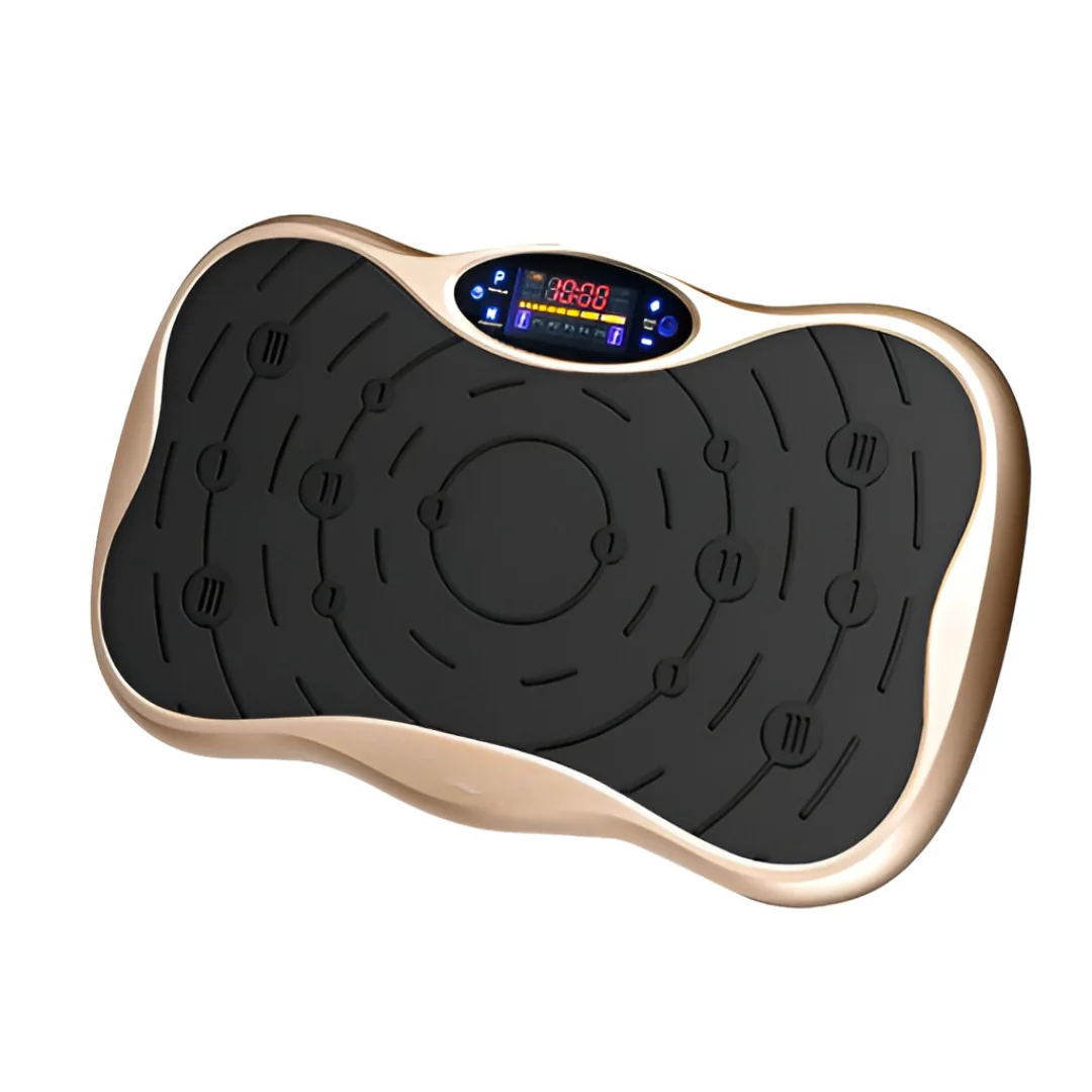 Livefy Vibro Fit vibračná plošina na cvičenie, zlatá