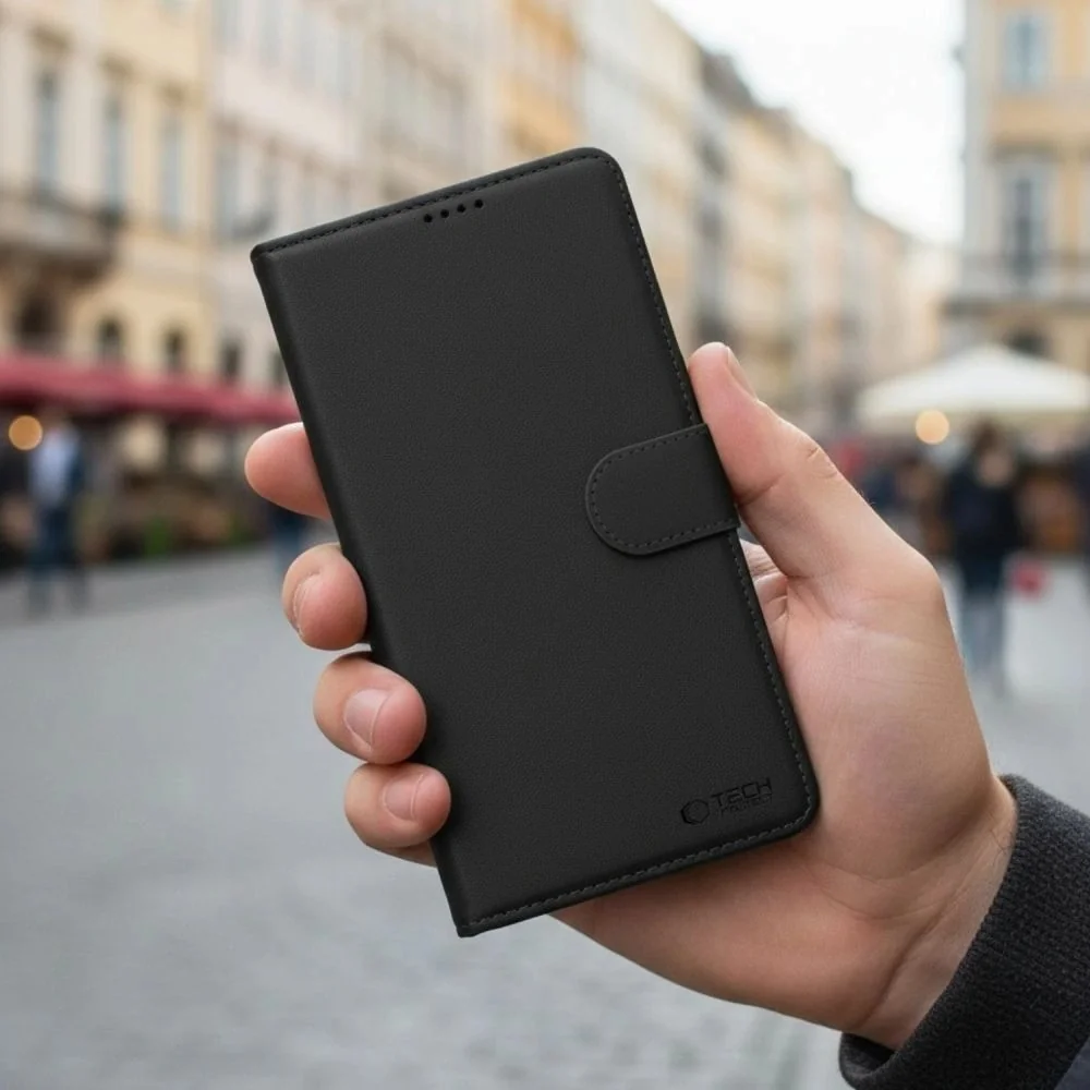 Tech-Protect Wallet knižkové puzdro na Samsung Galaxy A27 5G, čierne