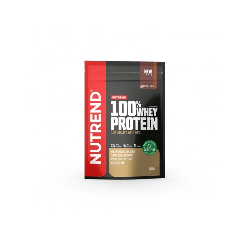 Nutrend 100% Whey Protein 400 g čokoláda-kakao