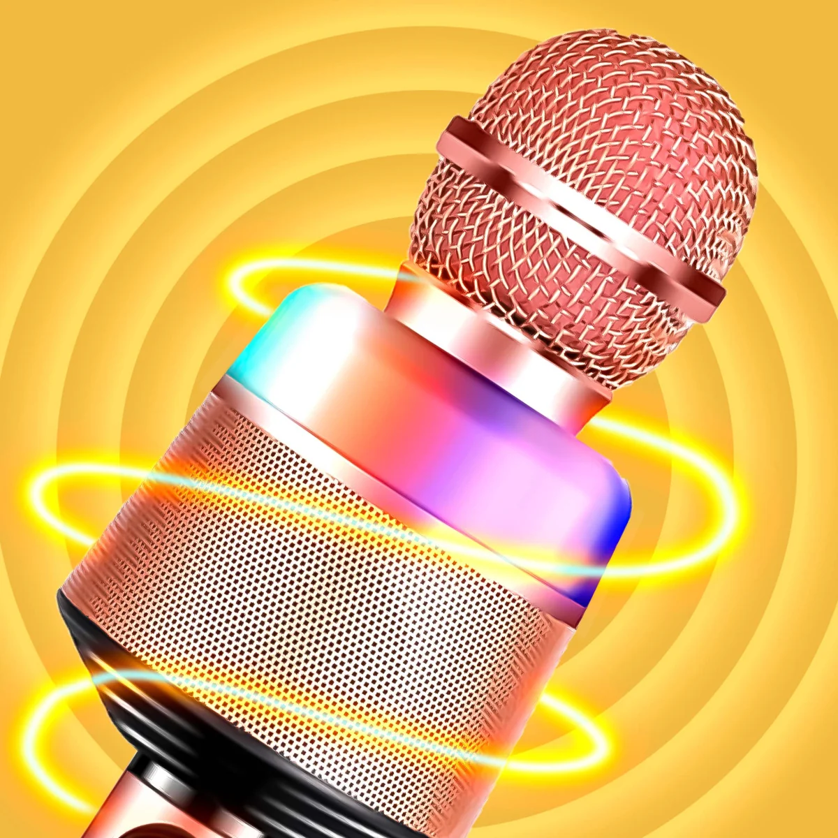 MG Sing Pro Bluetooth Karaoke mikrofón s reproduktorom, ružový