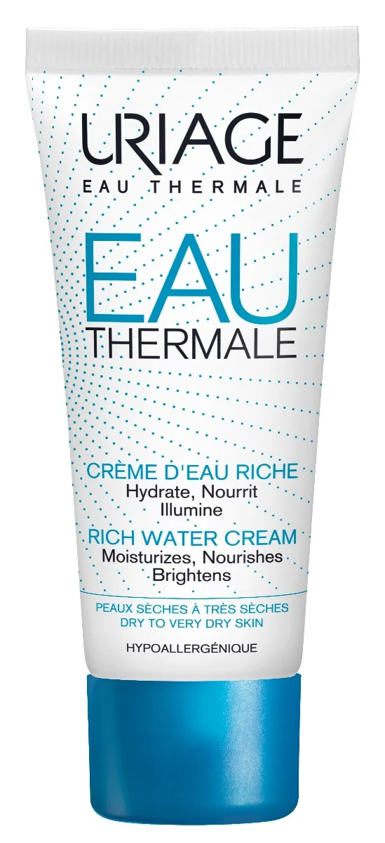 URIAGE EAU THERMALE Rich Water Cream, 40ml 1×40 ml, krém pre suchú pleť